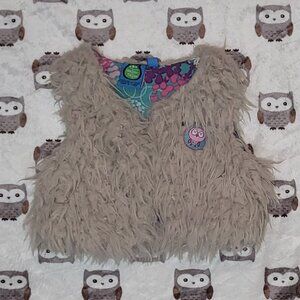 ❄️ 3-6m | Shaggy Vest